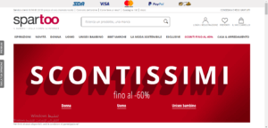 موقع ٍSpartoo للتسوق في إيطاليا