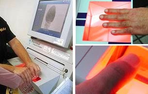 الكشف على بصمة طالب لجوء في بلجيكا