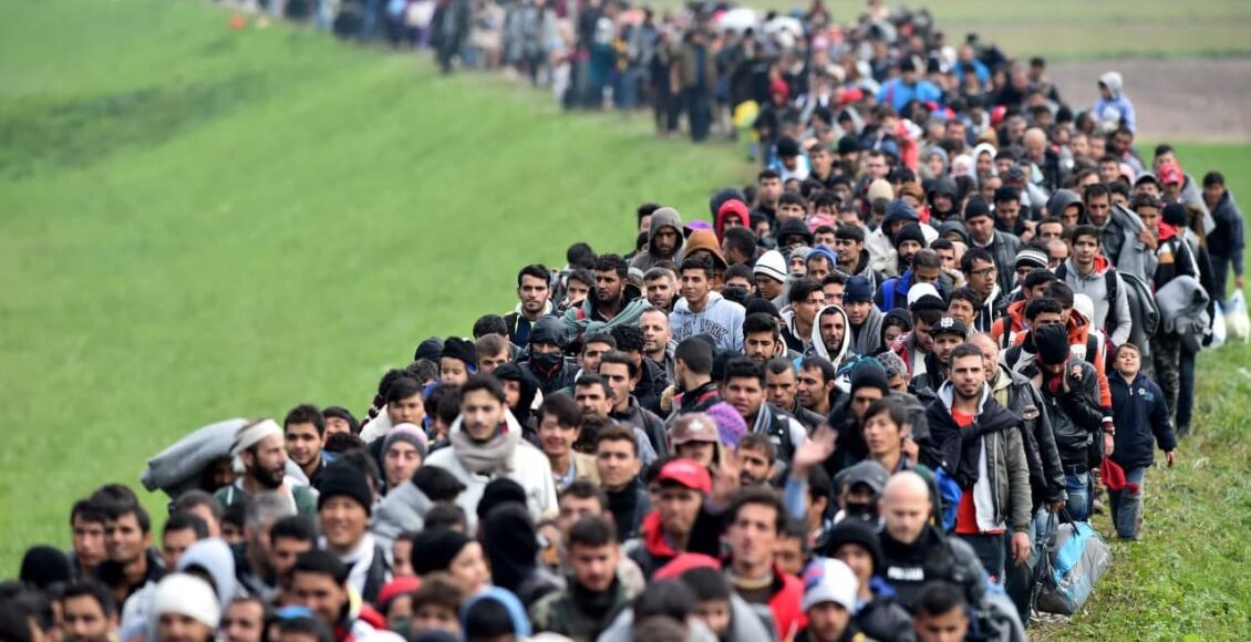 موجة لجوء - تعبيرية عن قواعد الهجرة الجديدة إلى أوروبا
