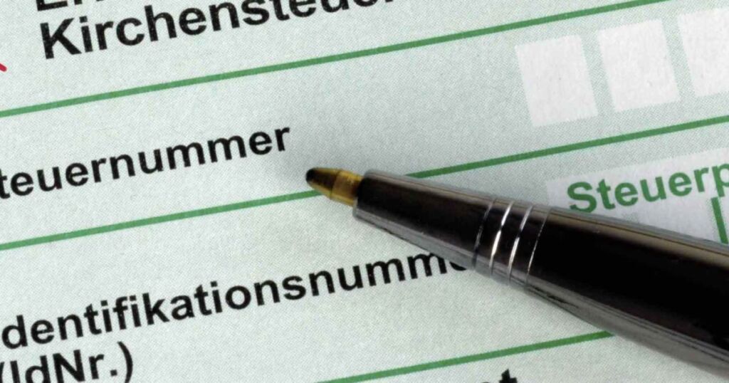 وثيقة تقديم على الرقم الضريبي الفرنسي - رقم التعريف الضريبي في فرنسا