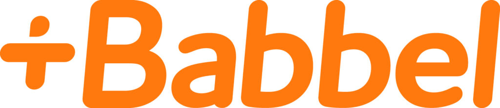لوغو تطبيق بابل Babbel في فرنسا