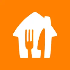 لوغو تطبيق جاست ايت Just Eat- تطبيقات خدمية في بريطانيا